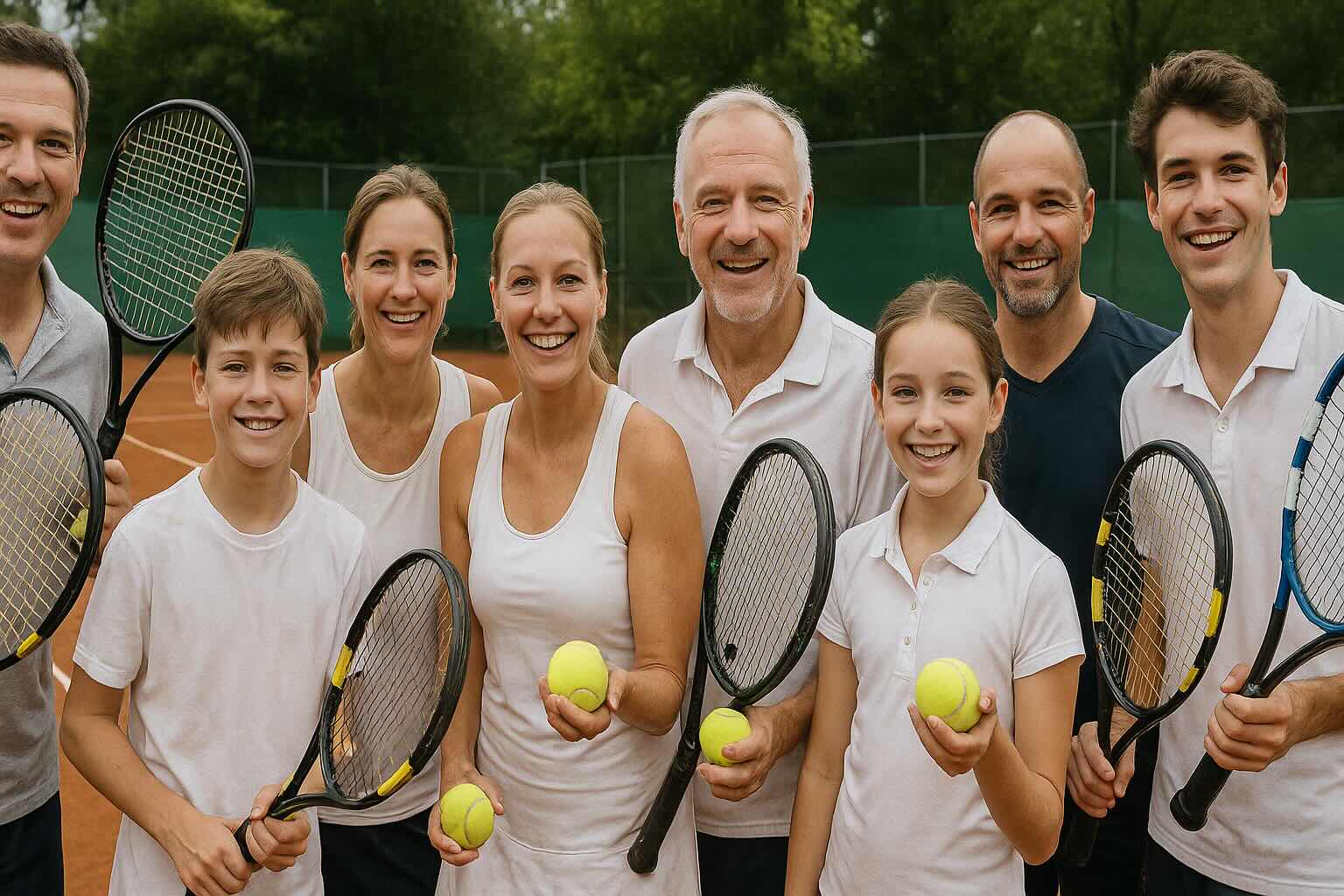 Tennis-Familientag Tennis Familientag